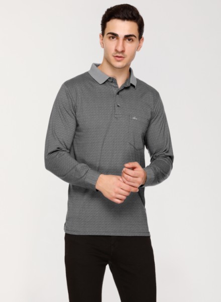 Array Full Sleeve Printed Polo