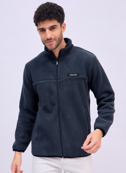 Mens Zipper  AntiPilling Sweatshirt