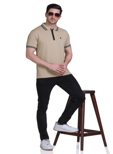ARRAY Mens Zipper TShirt