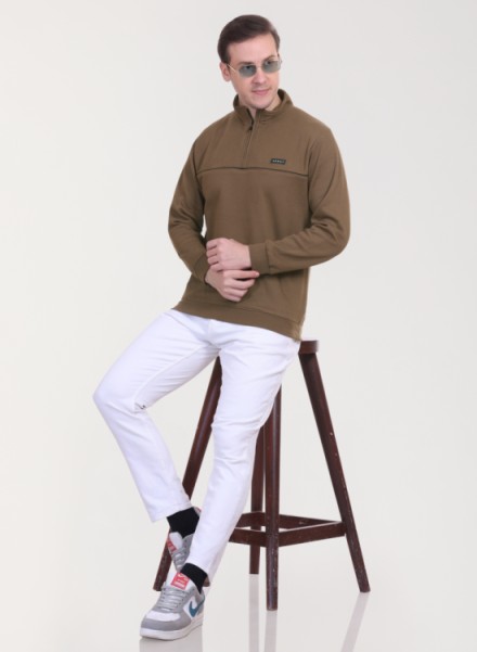 The Array Half Zipper Relaxed Fit Sweatshirt