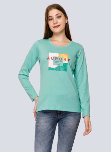 Unemode Printed Full Sleeve T-Shirt
