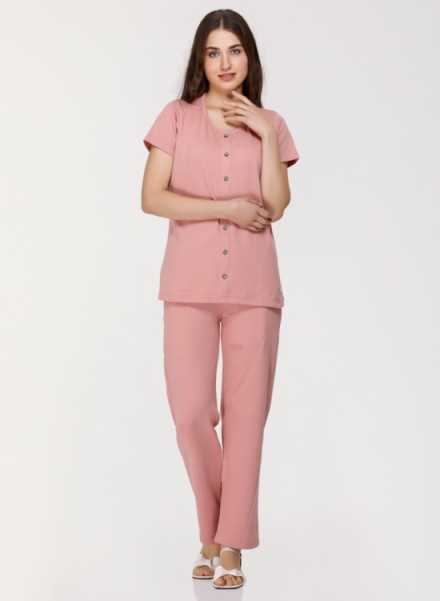 Une Mode Solid Womens Coat Set